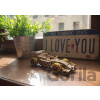 Wooden City 3D puzzle Závodní vůz Bolid 108 ks