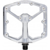 Pedále Crankbrothers Stamp 7 Large - high polish silver uni