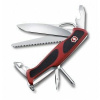 Vega Victorinox 0.9663.MC RangerGrip 78 multifunkčný nôž 130 mm, červeno-čierna, 12 funkcií