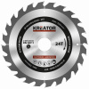 KREATOR KRT020416 - Pilový kotouč na dřevo 190mm, 24T KRT020416