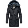 Navahoo Dámska zimná bunda s kapucňou Blizzardstorm, navy - 3XL