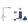 Súprava batéria pre vodný filter Grohe Blue 30601DC0, poddrezový filter Grohe Blue 40875000
