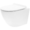 Závesné WC Rea Carter 24cm Rimless