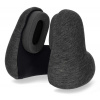 NEDIS bezdrátová sluchátka + mikrofon/ Over-Ear/ BT/ cestovní polštář/ výdrž 11 hod/ hlasového ovládání/ USB- TRBT2400BK