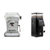 Ascaso Dream ONE, leštený hliník + Rancilio STILE, black