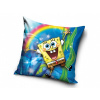 Carbotex Obliečka na vankúšik Sponge Bob a Dúha 40 × 40 cm