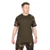 Fox Tričko Khaki Camo Outline T-Shirt - L