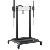 Vogels RISE Elektrický pojazdný TV lift, štandardné kolieska, rýchlosť 50 mm/s čierny
