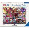 RAVENSBURGER Puzzle USA Jigsaw Nationals: Sladké ihrisko 500 dielikov