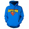 Mikina s Kapucí Superman Logo L