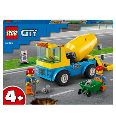 LEGO City 60325 Náklaďák s míchačkou na beton [60325]
