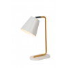 LUCIDE CONA Table Lamp E14 L10 W19 H36cm White 71645/01/31