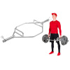 Insportline Hex olympijský hriadeľ Hexlif 140cm/50mm • 21,8kg • do 200kg • s objímkami