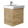 Clivia Skříňka pod umyvadlo 60cm, dva šuplíky, dub arlington,
