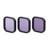 Sada 3 filtrov Telesin ND 8/16/32 pre GoPro GoPro Hero 13 Black (S5-FLT-12-TGP)