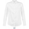 NEOBLU | Blaise Women, Mikro keprová dámska košeľa s dl. rukávom, biela optic, L