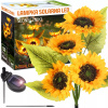 Interlook FLD-36-ŽLTÁ | Záhradné solárne svietidlo LED Sunflowers | 75 cm, 600 mAh