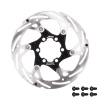 Force Kotúč brzdový 140 mm, 6 dier, čierny
