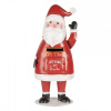 Clayre & Eef Červená kovová schránka v tvare Santy Letters to Santa - 16*14*35 cm - Clayre & Eef