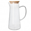 Džbán sklo/bambus 1,5L s vekom ORION