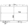MAHLE Chladič, chlazení motoru BEHR CR 1488 000S