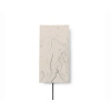 Ferm Living Nástenná lampa Argilla, marble white 1104266483