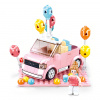 Sluban Girls Dream Mini Handcraft M38-B1086 Qmini ružový Kabriolet Sluban Girls Dream Mini Handcraft M38-B1086 Qmini ružový Kabriolet