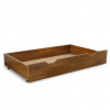 Textilomanie Úložný box pod posteľ 150 cm, dub
