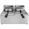 Fritéza dvoukomorová 2x5000W 2x17l Yato Gastro YG-04624
