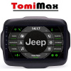 TomiMax Jeep Renegade Android 14 autorádio s WIFI, GPS, USB, BT HW výbava: 4 Core 2GB+16GB PX HIGH