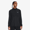 Under Armour tričko dlhým rukávom UA Seamless Stride 1/4 Zip 1378168-001 black