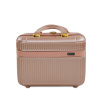 BASIC Rose gold malý cestovný kufrík solier nokiro nokiro stl976 rose gold 14' kosmetický kufor