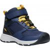 Detské nepremokavé topánky Keen Skua Mid WP Children/Yout naval academy/yolk yellow 29EU