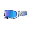 brýle VISION 8 CORP, ALPINESTARS (modrá/bílá, zrcadlové modré plexi) 2025 M150-984