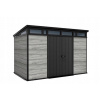 Záhradný domček na náradie PENTHOUSE 11x7 STORM Keter, sivý