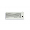 CHERRY klávesnice G84-4400, trackball, ultralehká, USB, EU, šedá G84-4400LUBEU-0