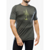 Funkčné tričko Sensor Merino Air PT Tee S/S - olive green earth