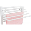 Aqualine Sušiak 4 uterákov na vykurovacie telesá, univerzálne upínanie, dĺžka 60cm, biela 25-03-SV460