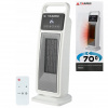 Tagred Tagred Stĺpový termoventilátor, elektrický otáčací ohrievač, keramické vykurovacie teleso TAGRED, diaľkové ovládanie, LCD, výkon 2000W