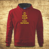 Keep calm and call Batman, Barva Červená, Velikost 2XL Bezvatriko.cz 501201