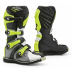 Dětské moto boty FORMA GRAVITY šedo/bílo/neonově žluté 35