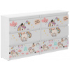 Detská komoda so 6 zásuvkami, RAINBOW UNICORN