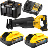 Pílová chvostová píla DEWALT 18V XR 2x5Ah POWERSTACK DCS386H2TQW