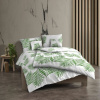 Kvalitex Bavlnené obliečky Tropical biela, 200 x 200 cm, 2x 70 x 90 cm, 200 x 200 cm, 2 ks 70 x 90 cm