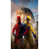 CUKROVÁ TLAČ jedlý obrázok na tortu Cukrová hmota Deadpool & Wolverine #1 + MENO