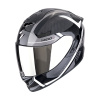Moto přilba SCORPION EXO-1400 EVO II CARBON AIR ENKO černo/stříbrno/bílá XXL