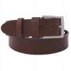 Opasok - Ewaldbags Brown Belt - mužský produkt (Pánsky kožený pás pre džínsy nohavice milícií)