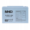 MHPower 6-EVF-100 Trakčná gélová batéria 12V/100Ah Terminál M8 Deep Cycle