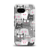 Odolný obal Mobiwear Elite Pro - Google Pixel 9A - E099E Kočičky (Odolné pouzdro, obal kryt Mobiwear Elite Pro - maximální ochrana mobilu Google Pixel 9A, zesílené hrany, přesné výřezy, pohodlné držen