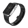 AppleMix Remienok pre Apple Watch Ultra 49 mm / 45 mm / 44 mm / 42 mm - oceľový - čierny